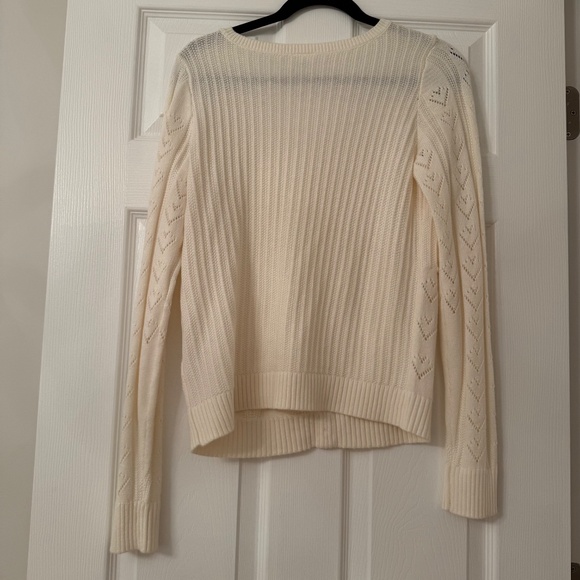 Abercrombie babydoll heart stitch sweater - Picture 7 of 7